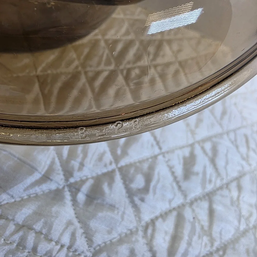 Pyrex fireside glass